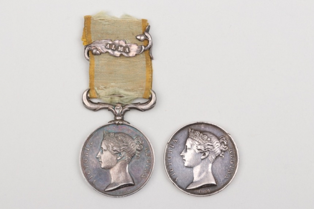 2 + Great Britain - Crimea Medals