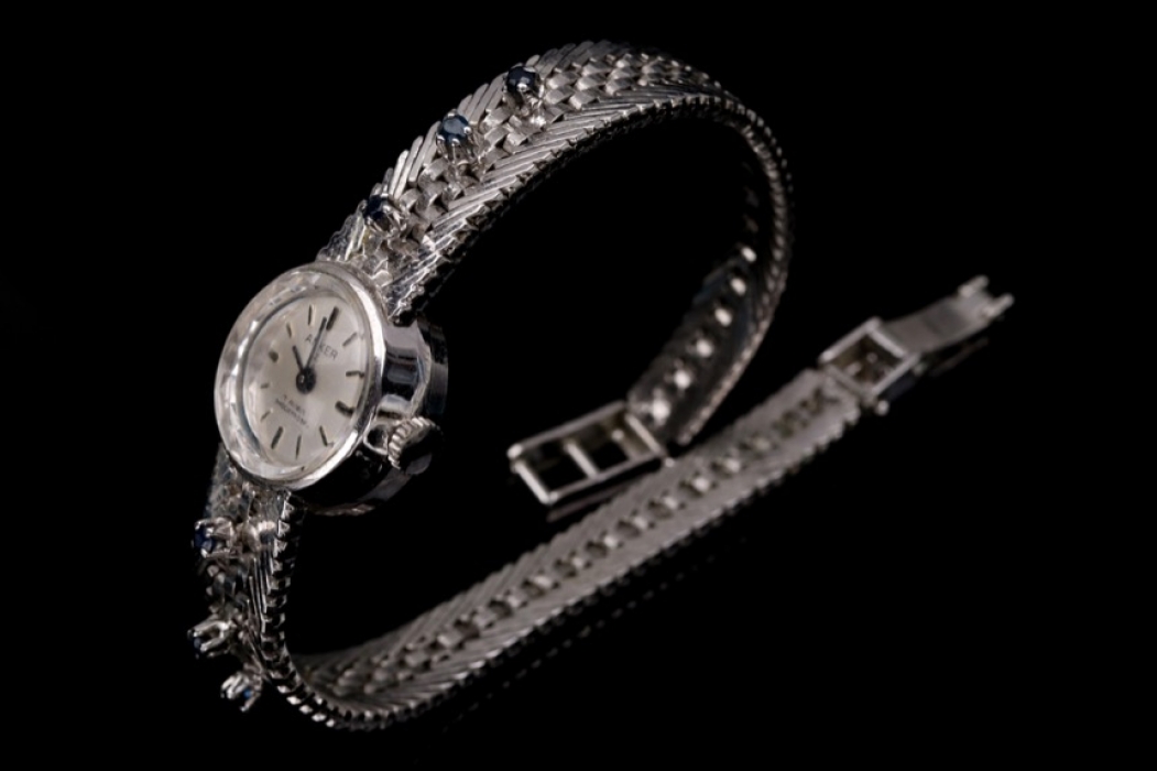 Vintage silver "Anker Z" watch
