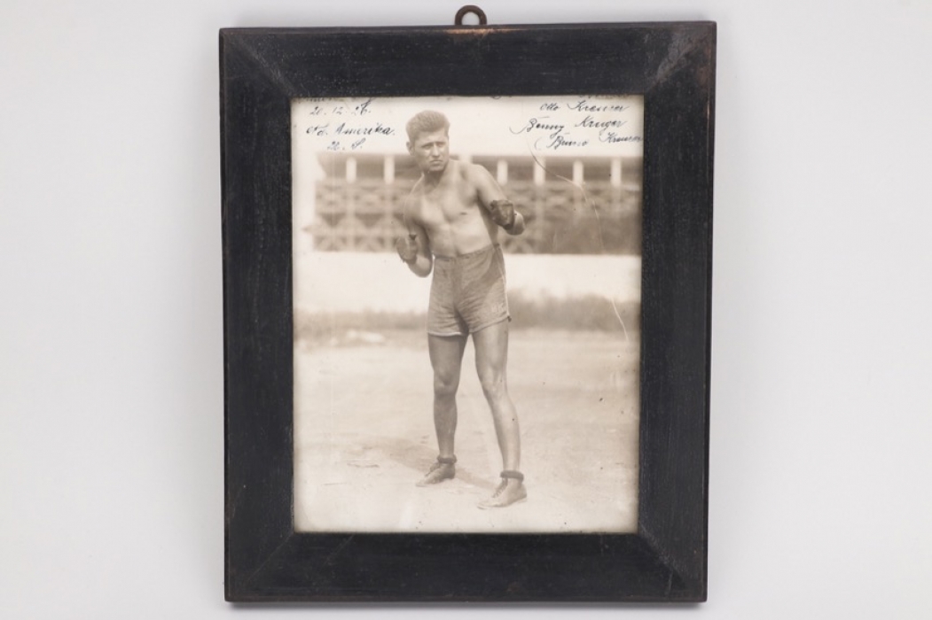 Jack Dempsey - Photograph with personal dedication