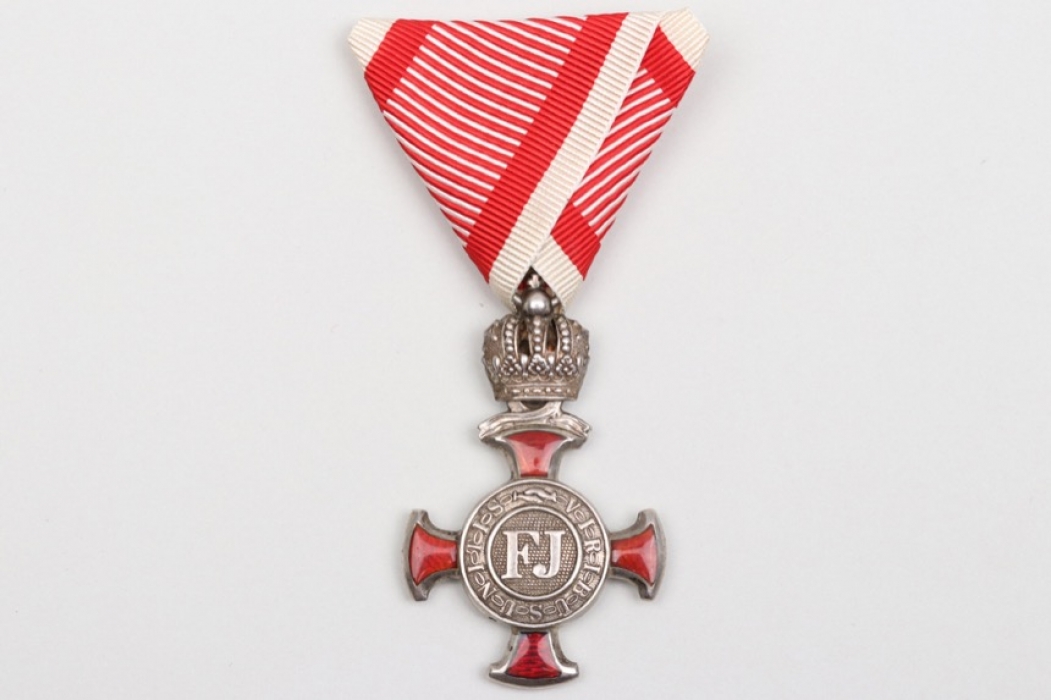 Austria - Franz Joseph Silver Merit Cross with Crown