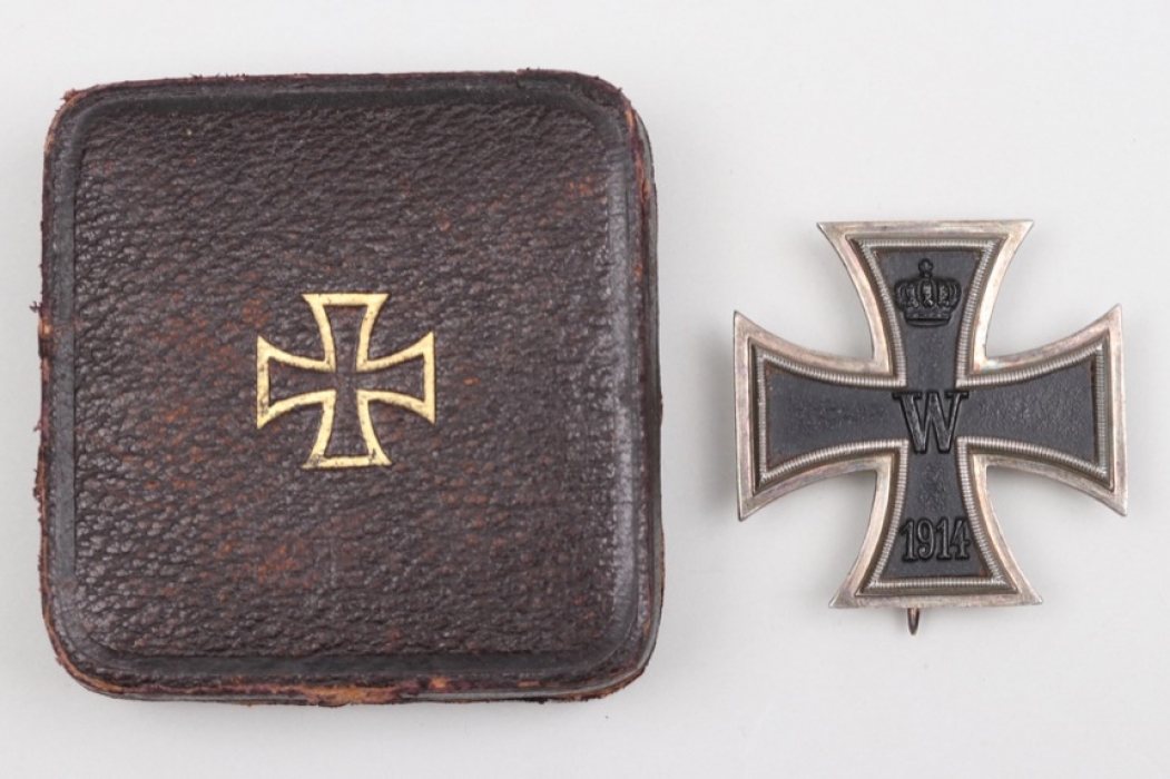 1914 Iron Cross 1st Class "SW" in case