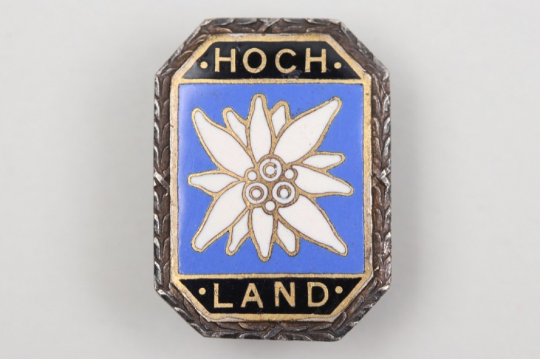 Deutscher Alpenverein "Hochland" membership badge