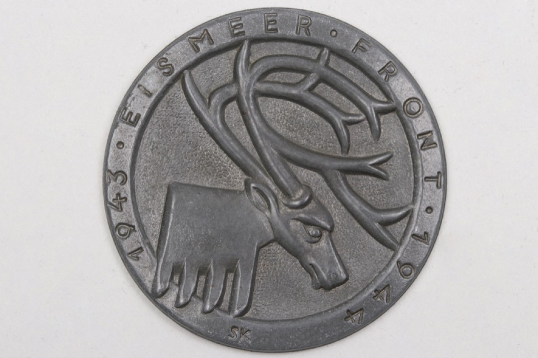Wehrmacht "Eismeerfront" cap badge 1943-1944