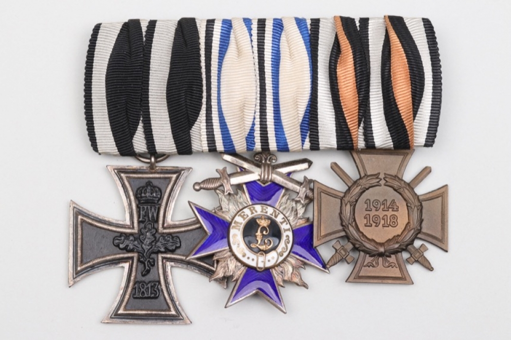 Bavaria - Military Merit Order 4th Class medal bar