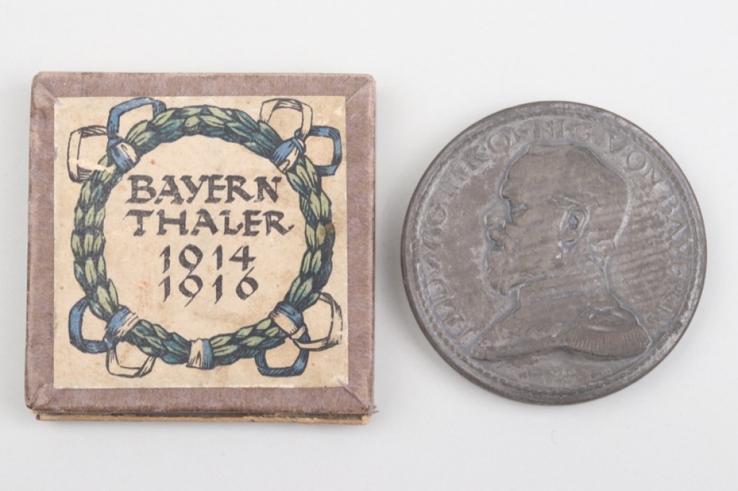 WW1 Bavarian "Bayernthaler" 1914/16 in case