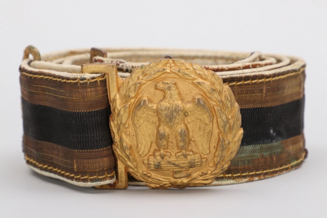 Italy - MVSN officer's belt & buckle