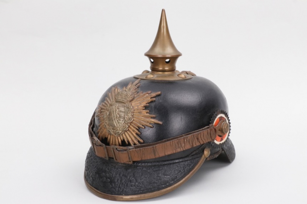 Saxony - M1895 Infanterie spike helmet - EM