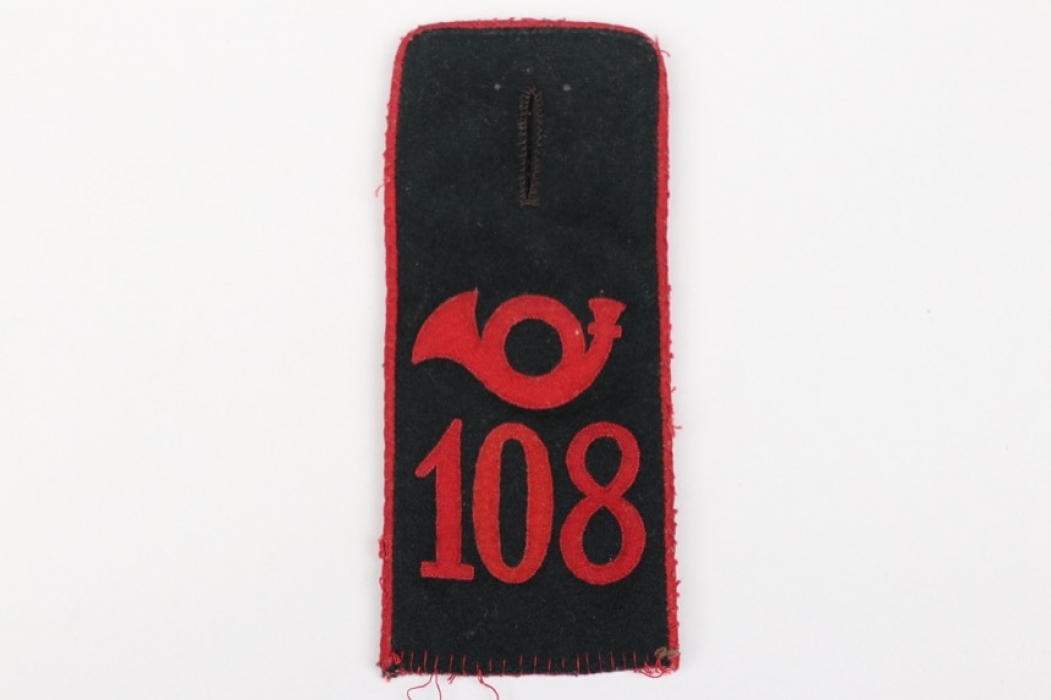 Saxony - Schützenregiment 108 shoulder board - EM