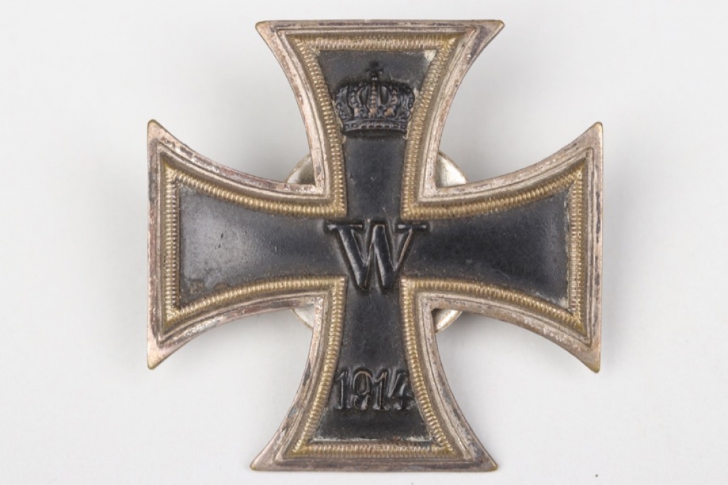 Prussia - "Ostende 1917" engraved 1914 Iron Cross 1st Class on screw-back