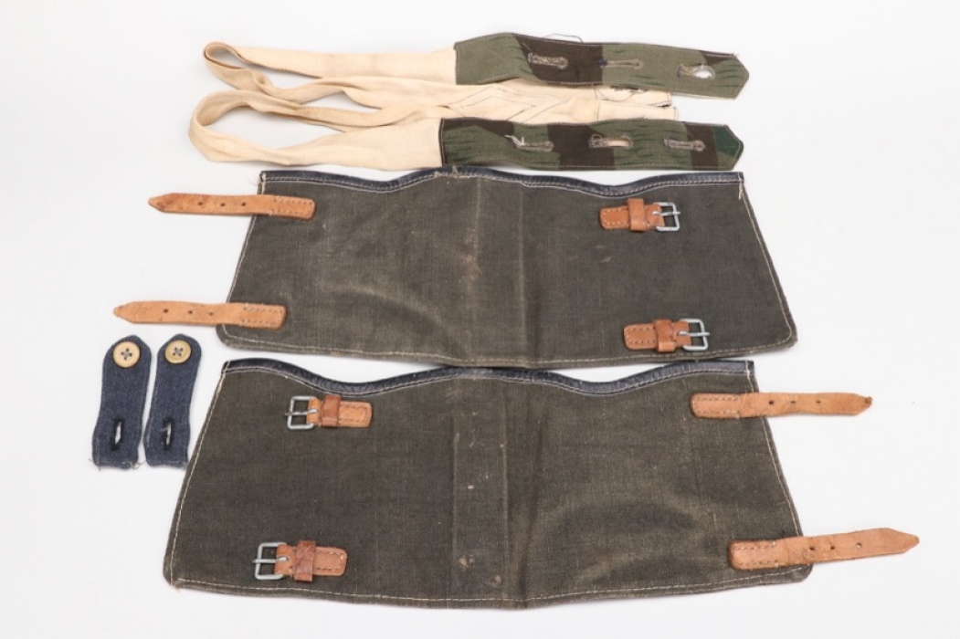 Wehrmacht suspenders & gaiters