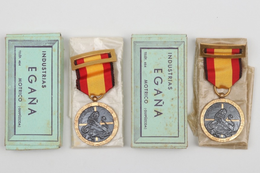 2 + Legion Condor medals "Medalla de la Campana" in box