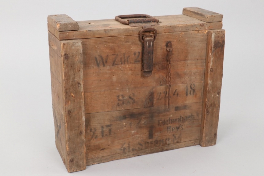 Imperial Germany - mine ammunition case