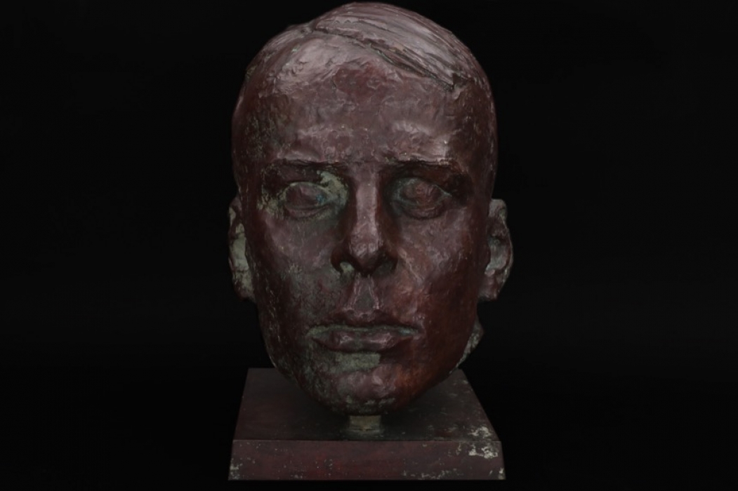Oswald Boelcke - bronze bust (1936)