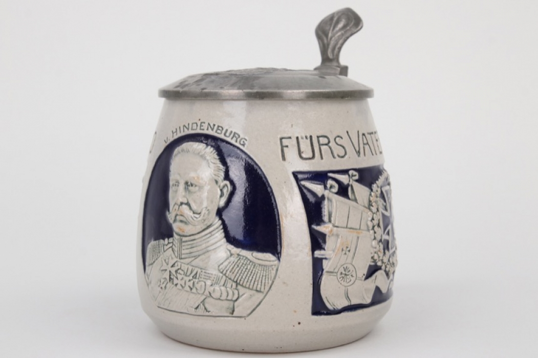 WWI patriotic beer mug