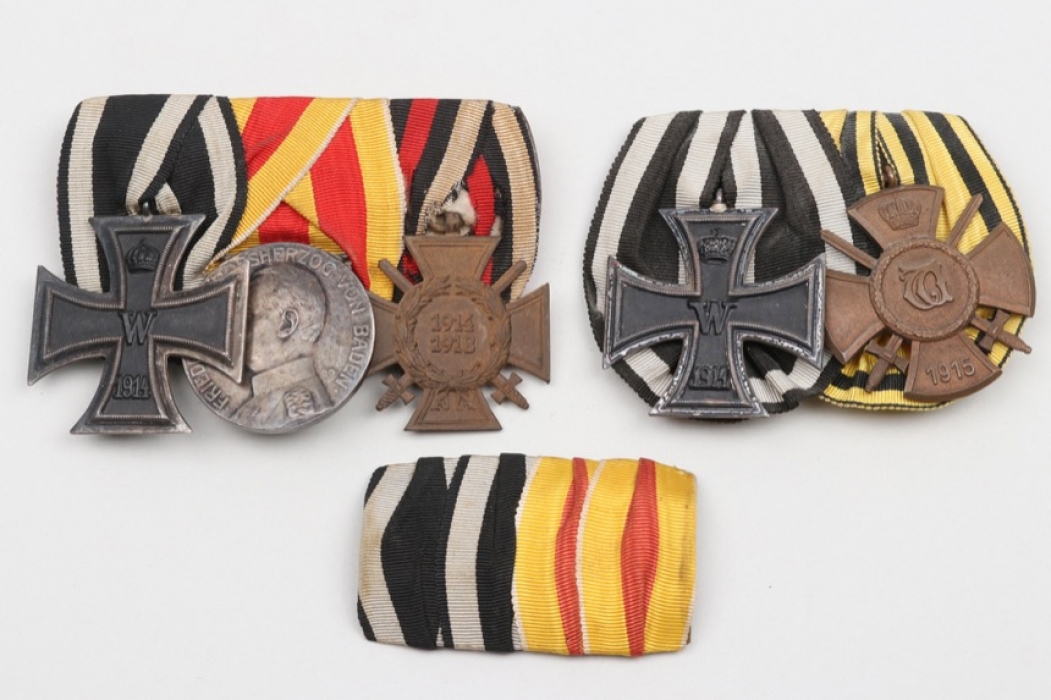 3 + Imperial Germany - lot of medal bars
