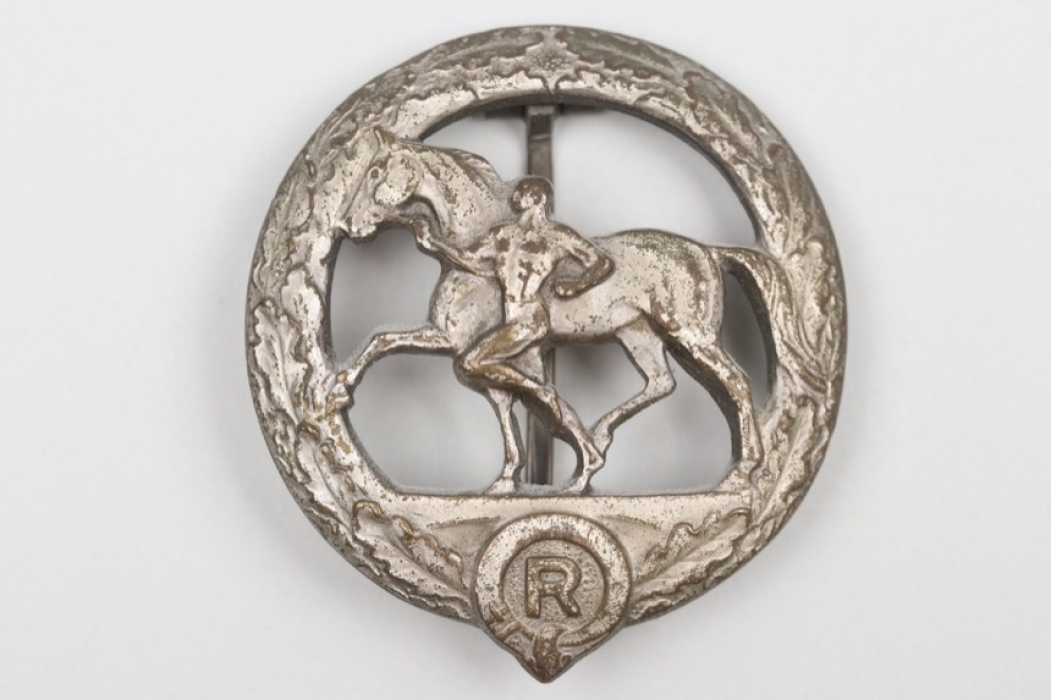 Third Reich German Horse Care Badge in silver - Lauer