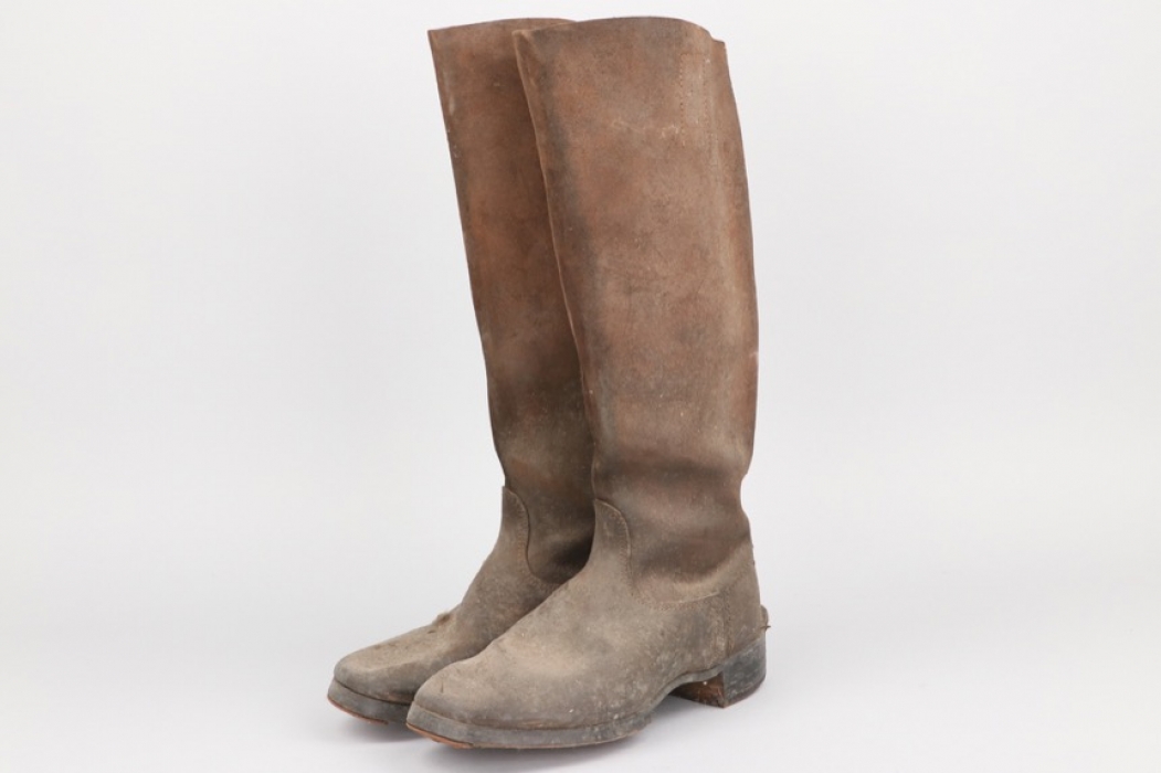 Imperial Germany - M1915 cavalry field boots