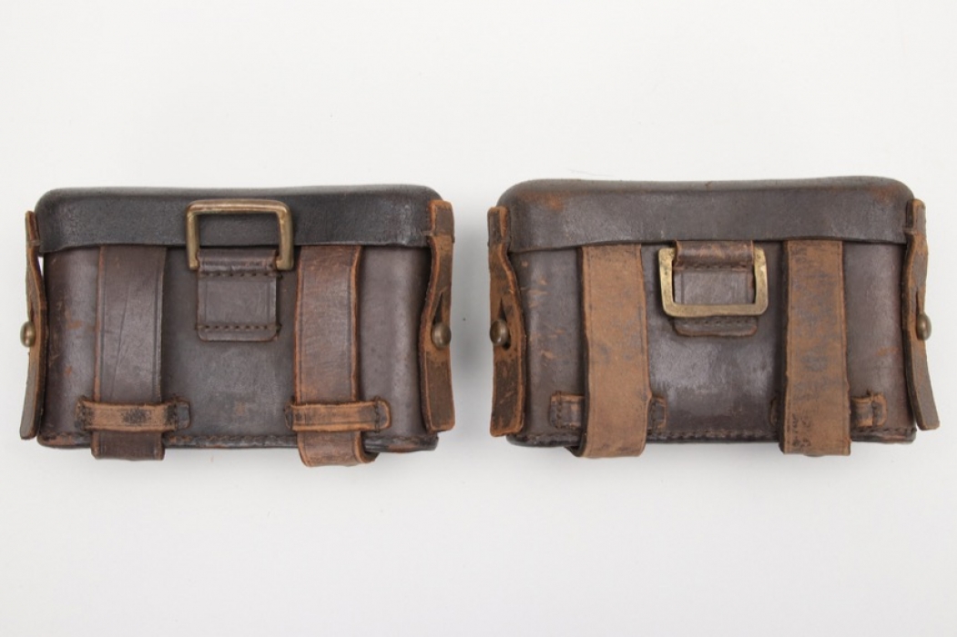 Württemberg - M1887 ammunition pouches for NCOs