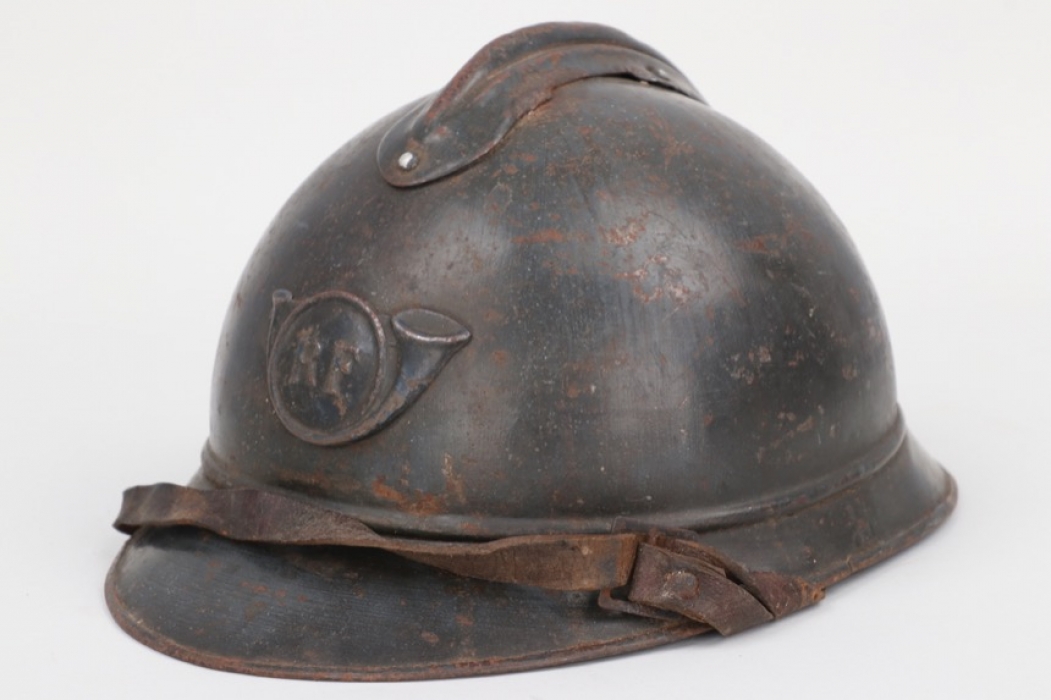 France - M1915 Adrian helmet for mountain troops
