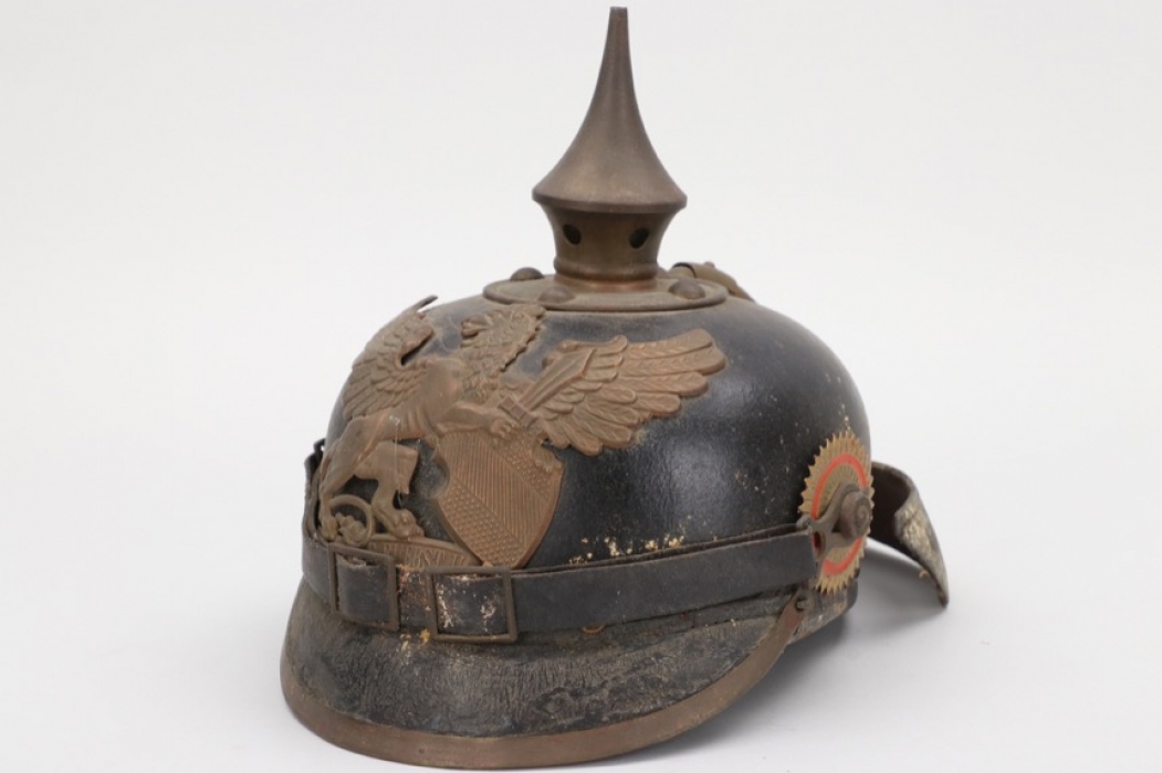 Baden - M1886 infantry spike helmet - EM/NCO