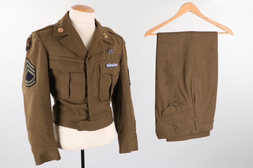 USA - "17th Airborne Division" ike jacket with trousers