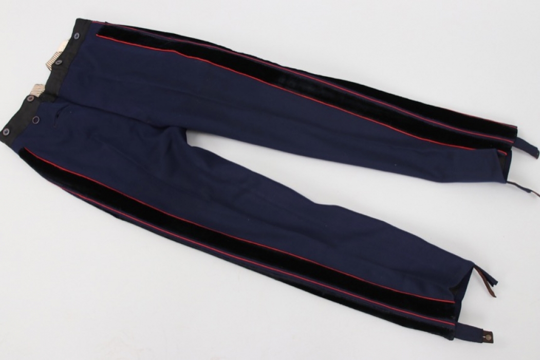 Imperial Germany - artillery officer's gala trousers