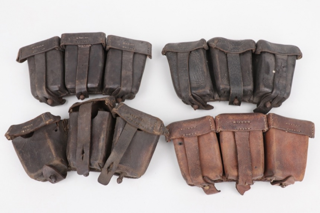 Imperial Germany - 4 + M1911 ammunition pouches