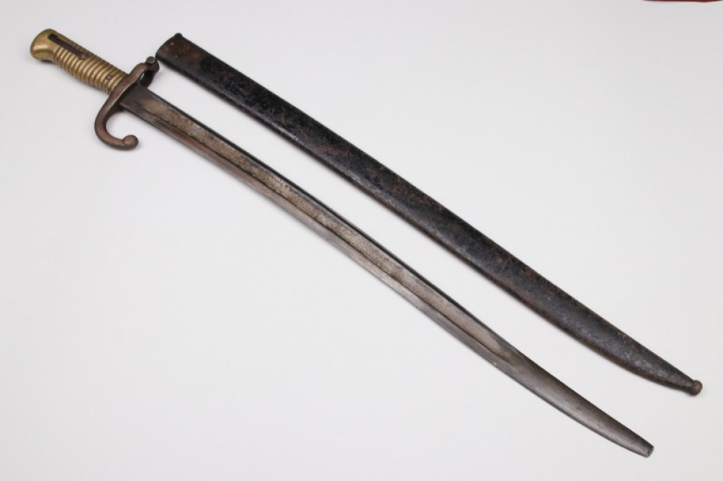 Imperial Germany - French bayonet M1866 (booty)