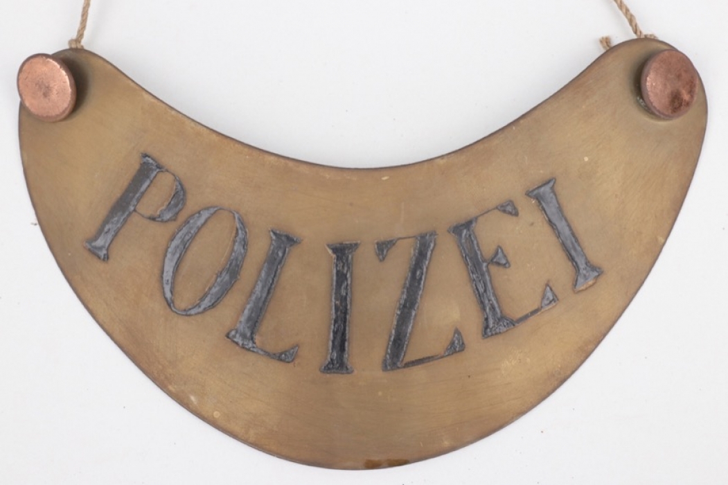 Imperial Germany - Police gorget
