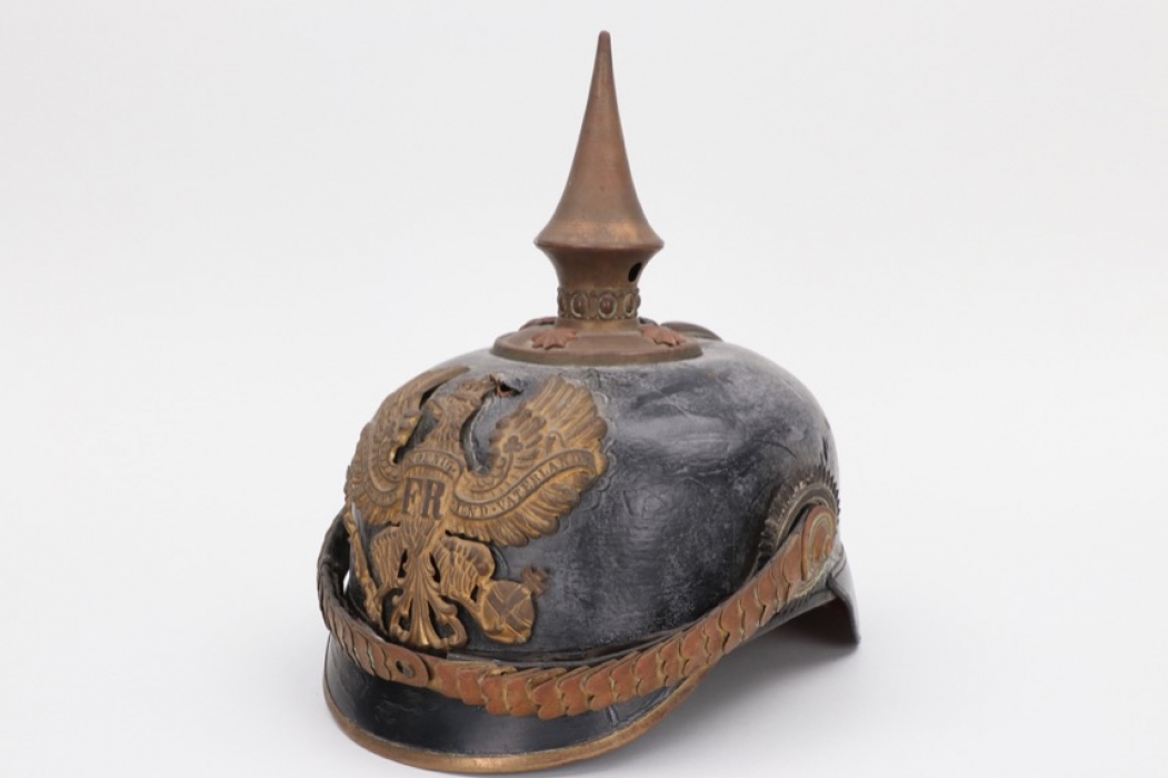 Prussia - M1897 infantry spike helmet - officer