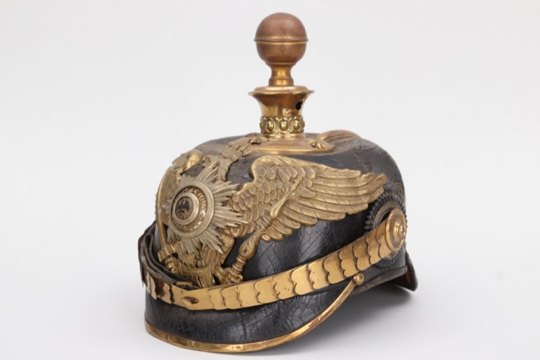 Prussia - M1897 Garde-Fußartillerie spike helmet for a reserve officer