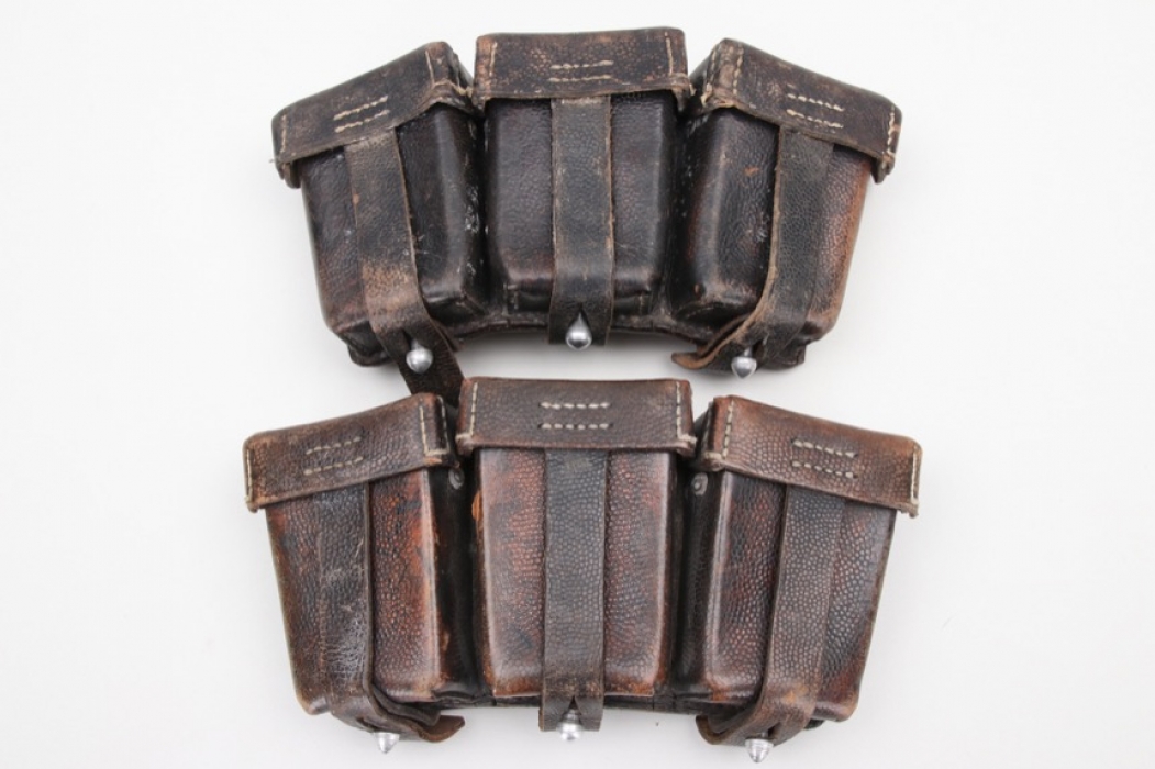 Wehrmacht 2 x K98 ammunition pouches