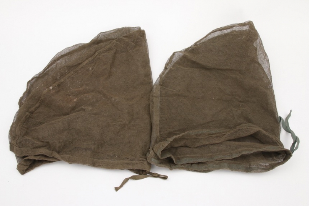 2x Wehrmacht mosquito face net