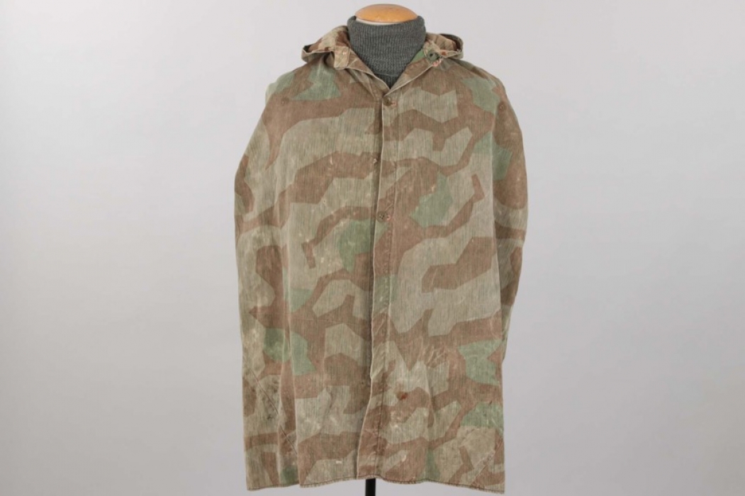 Wehrmacht camo cape with hood