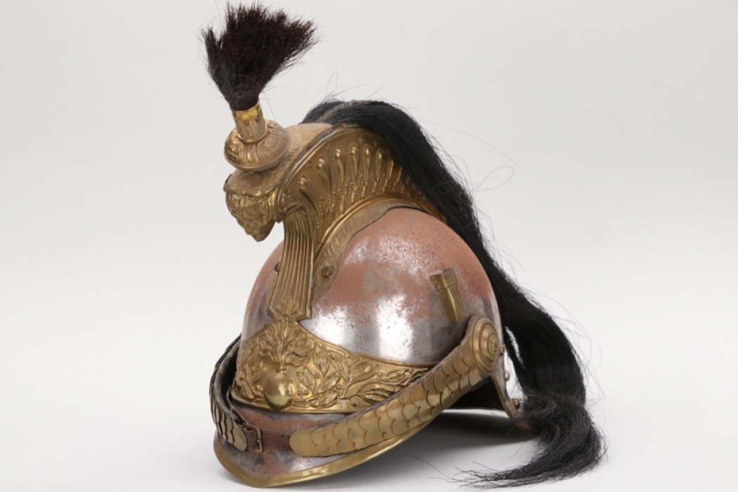 France - M1874 officer's cuirassier or dragon helmet