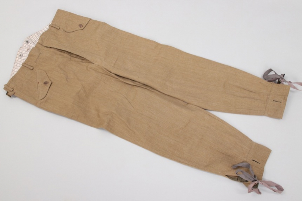 WW1 Schneeschuh-Batallion field trousers - B.A.IV 1917