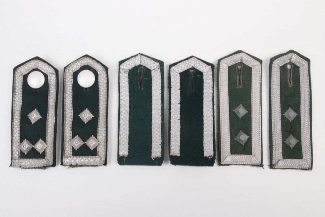 3x Reichswehr/Wehrmacht NCO shoulder boards