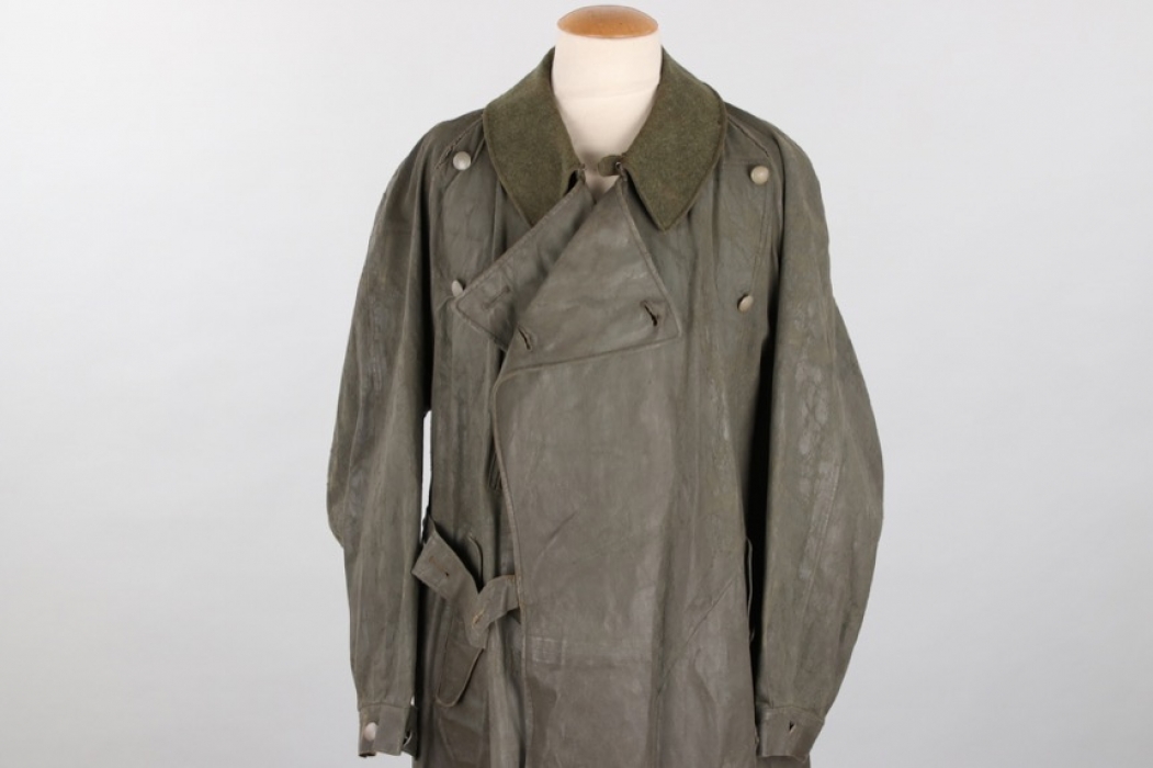 Wehrmacht motorcyclist's coat - Klepper & Stich