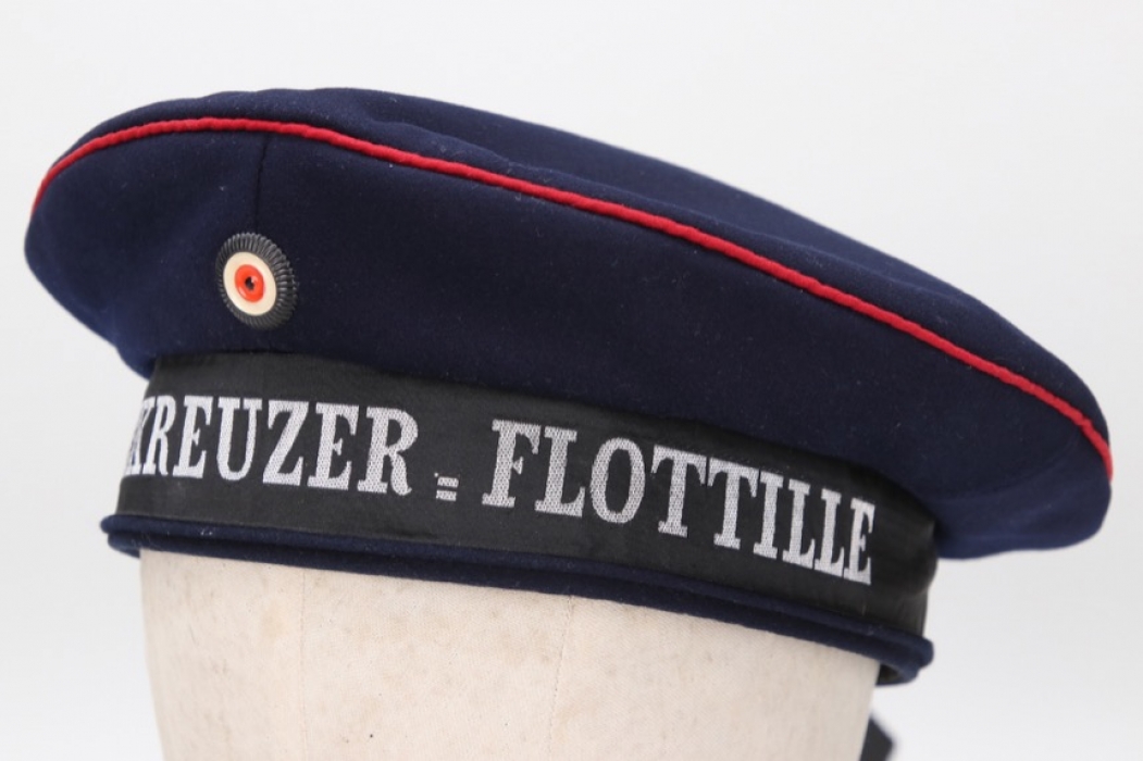 Imperial "Kaiserliche Marine" sailor's cap "UNTERSEEKREUZER-FLOTTILLE"