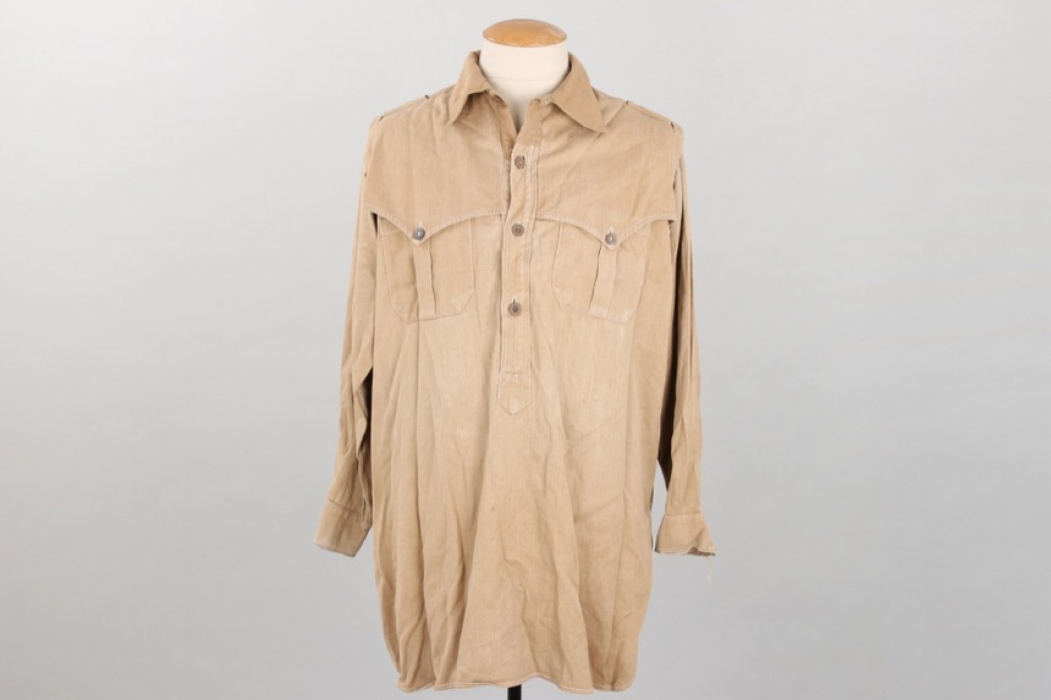 ratisbon's | Waffen-SS tropical Sahariani shirt | DISCOVER GENUINE ...