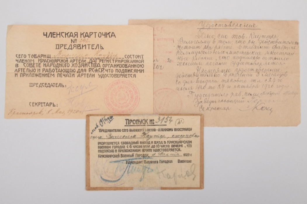 Soviet Union - Special identification documents