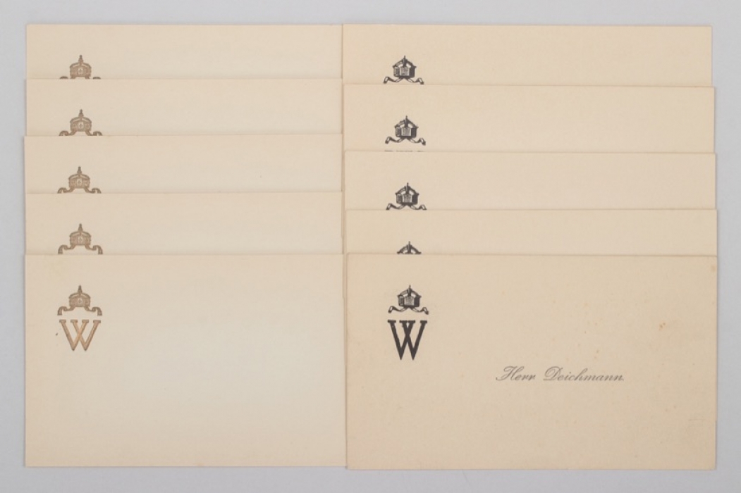 Kaiser Wilhelm - 10 place cards