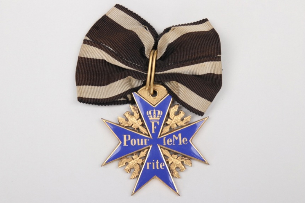Pour le Mérite with ribbon (1950s type)