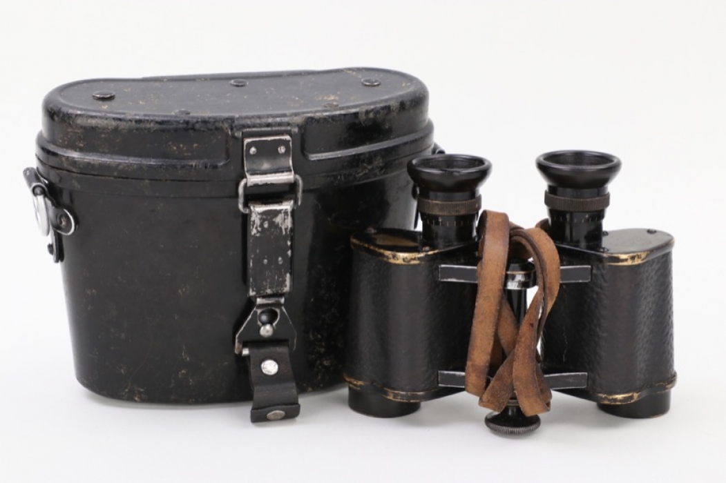 Wehrmacht binoculars 8x26 with case - Goerz