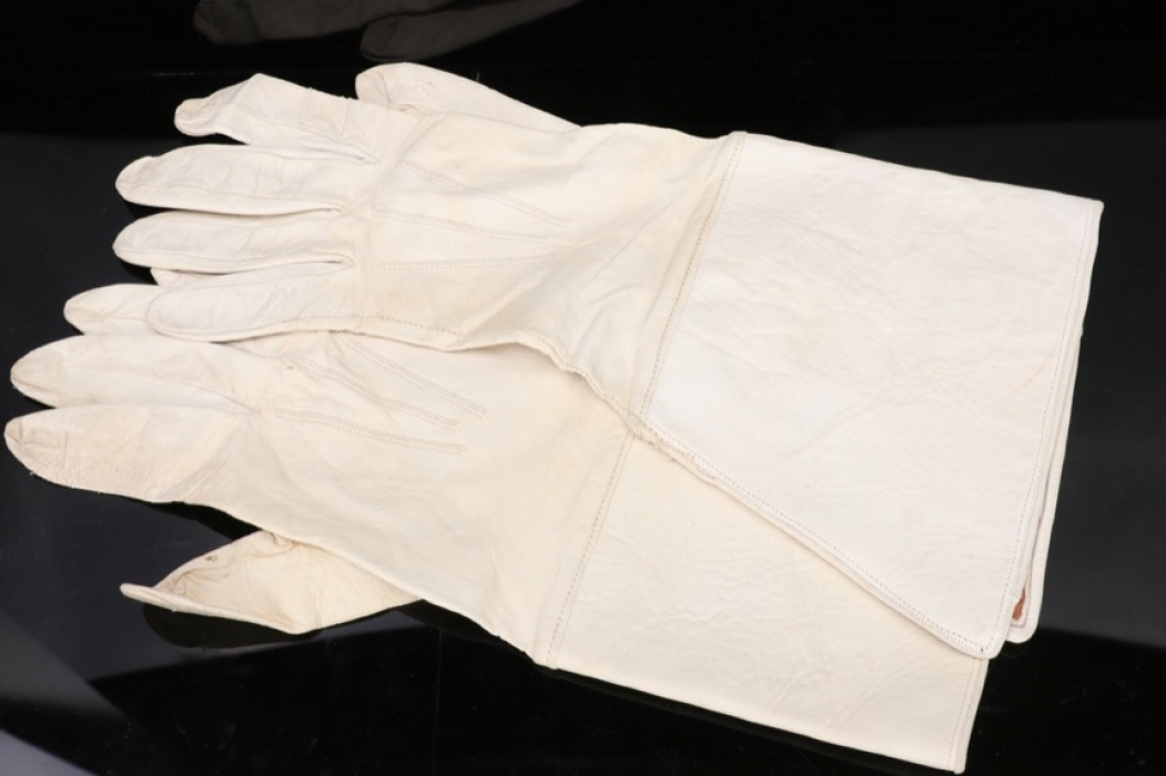 Wehrmacht/Allgemeine-SS flag bearer's leather gloves