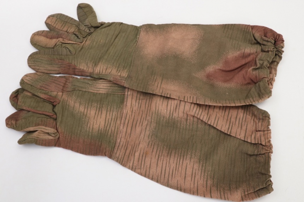 Wehrmacht tan & water camo gloves