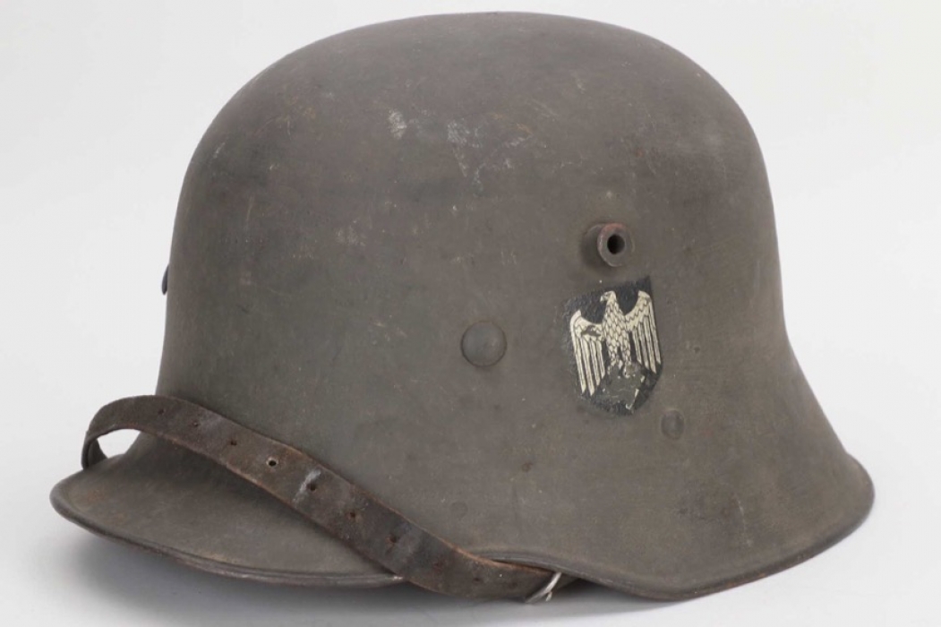 Heer M18 single decal helmet - family consigned
