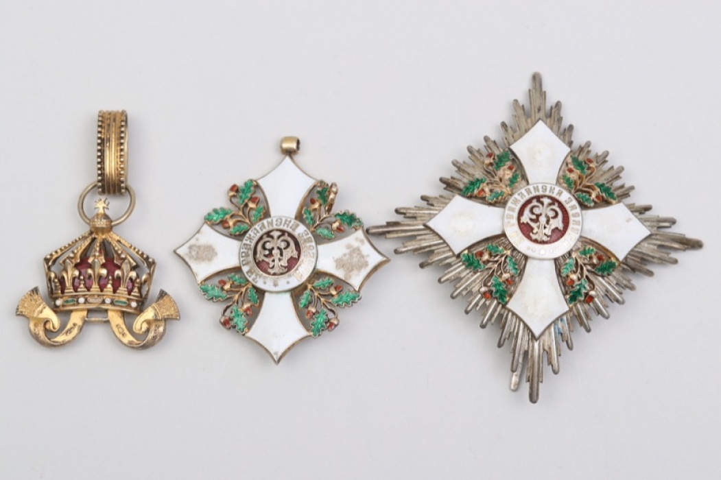 Bulgaria - Civil Merit Order, Commander's Cross and Breast Star