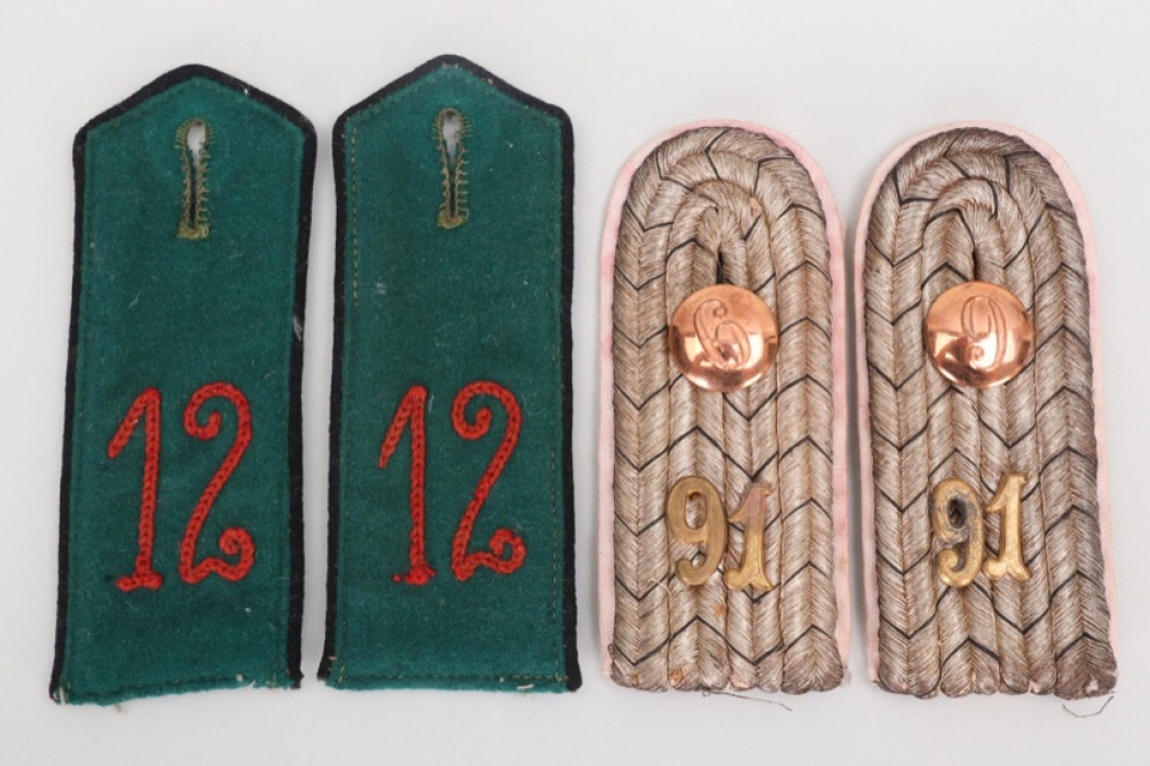 Prussia - 2 pair of shoulder boards