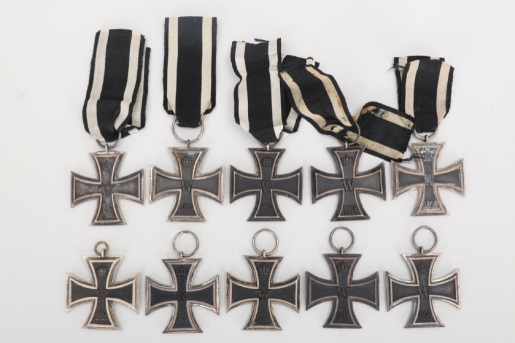 10 x 1914 Iron Cross 2nd Class